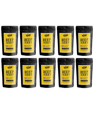 CRAFTSMAN FINEST FOODS Craftsman Beef Jerky HOT & SWEET 1kg (10 x 100g) | Dried Meat from Germany | American Jerky Kit | 100% Bavarian Beef | Hot'n'Sweet | Meat Snack Made in Germany