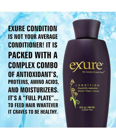 EXURE Condition with Amla and Argan Oil 8fl. oz. (240ML) - Nourishing Hair Treatment - Buy Online on GoSupps.com