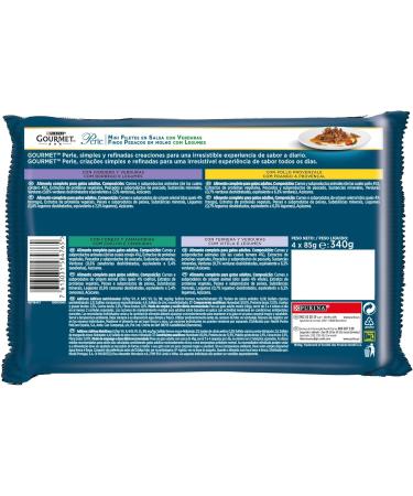 Purina Gourmet Pearl Fine Slices in Sauce 12 x 4 x 85 g  - Buy Online on GoSupps.com