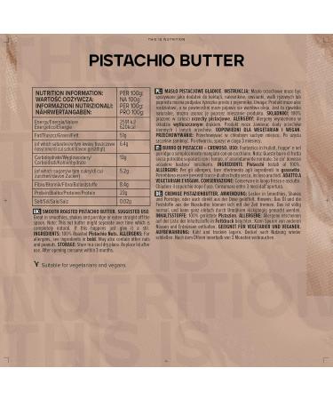 Bulk Creamy Pistachio Butter 500g - Premium Nut Spread for International Shipping - Buy Online on GoSupps.com