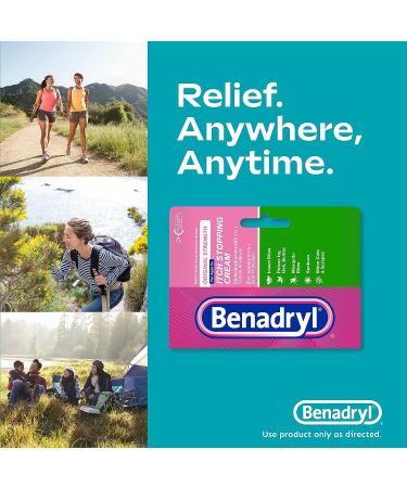 Benadryl Original Strength Anti-Itch Cream - 1 oz (Pack of 6) for Relief from Outdoor Itches - Buy Online on GoSupps.com