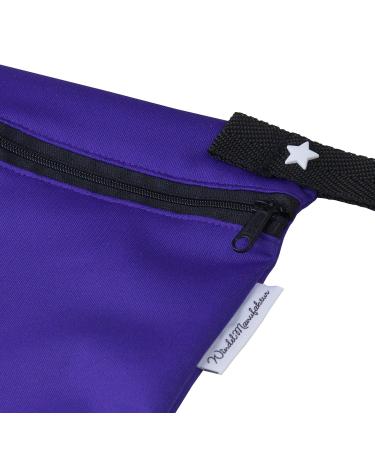 Windelmanufaktur Wetbag breathable and water-repellent wet bag - Made in Germany (small plum) small plum