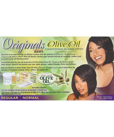 Organics Olive Africa's Best Organic Olive Oil Conditioning Relaxer Kit - Regular (1 Count) - Buy Online on GoSupps.com