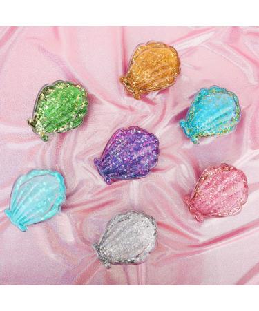 Mermaid Detangling Hair Brush | Luxspire Valentines Day Gift | Shell Glitter Comb for Girls Kids Women | Massage Scalp, Dry & Wet Hair, No Tangle | Toddler Pink Hairbrush - Buy Online on GoSupps.com