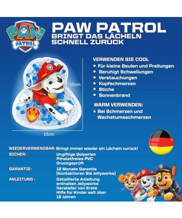 Jellyworks Paw Patrol Soothing Reusable Gel Pack - Multi-Colour | International Shipping Available - Buy Online on GoSupps.com