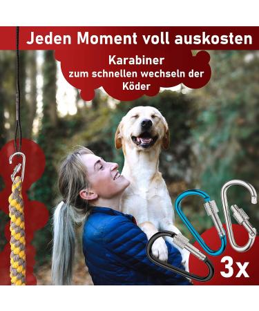 M hwald Dog in Focus Professional Dog Bait Rod - Perfect for Large & Small Dogs | Includes 3 Ropes 3 Carabiners & eBook - Shop Now! - Buy Online on GoSupps.com