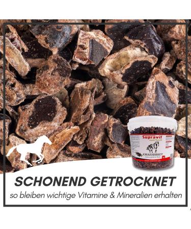 SUPRAVIT Carob 2 kg - Effective Digestive Aid for Horses with Diarrhea & Intestinal Issues | Premium Horse Feed Supplement - Buy Online on GoSupps.com