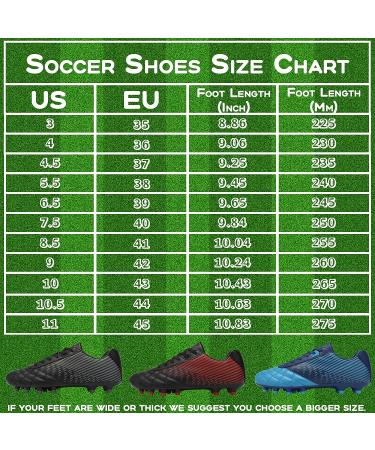ASOCO DREAM Men's Soccer Cleats - Firm Ground Athletic Football Shoes - Buy Online on GoSupps.com