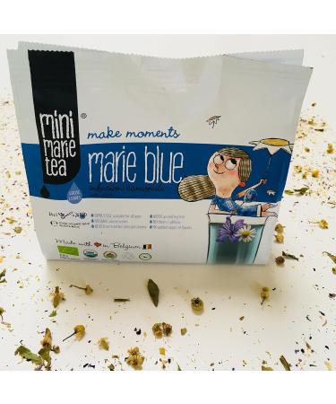 MiniMarieTea BLUE loose leaves 100% organic tea great for families and kids - Buy Online on GoSupps.com