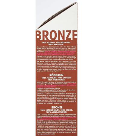 SANTE Natural Cosmetics Plant Hair Color Powder - Bronze Henna Powder 100g for Vibrant Color & Shine - Buy Online on GoSupps.com