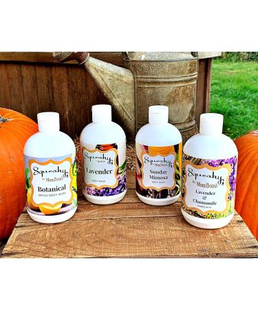 Botanical Detox Body Wash - Therapeutic Rosemary Oil for Fatigue Relief & Deep Moisture | Squeaky by Mom Bomb - Buy Online on GoSupps.com
