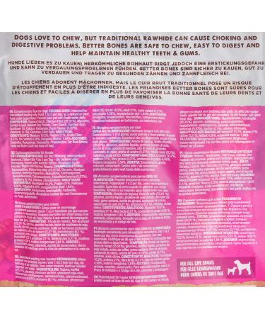 Zeus BetterBones Twisted Dog Chews - Duck & Cranberry Flavor 10cm 114g - Healthy Treats for Dogs - Buy Online on GoSupps.com