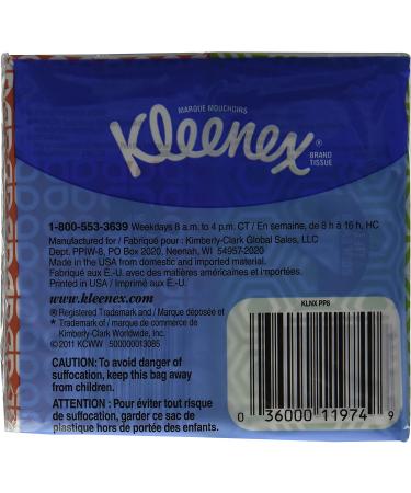 Kleenex 3-Ply Pocket Packs Facial Tissues - 48 Packs x 10 Tissues | Convenient Travel Size - Buy Online on GoSupps.com