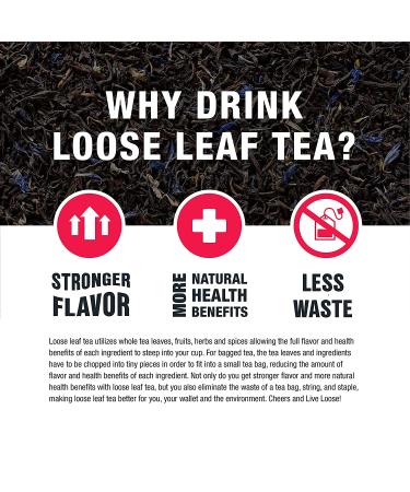 Tiesta Tea Early Grey De La Creme - Premium Loose Leaf Tea 4oz | Savory & Aromatic - Buy Online on GoSupps.com