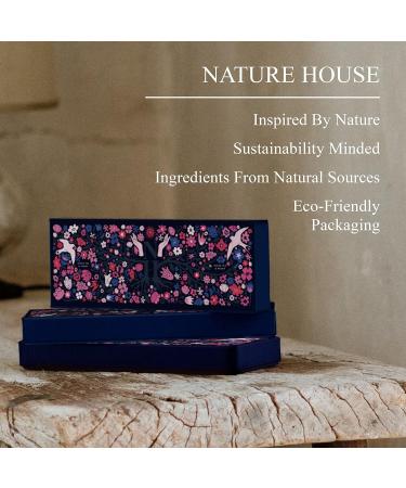Bronnley England Black Tea & Peony Triple Milled Vegan Soap Bars - Set of 3 | Palm Oil-Free & Plastic-Free Packaging - 3.5oz each - Buy Online on GoSupps.com