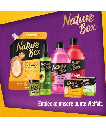 Nature Box Fortifying Shampoo (385 ml) long hair shampoo with olive oil protects against breakage and gives well-groomed hair 100% social plastic bottle - Buy Online on GoSupps.com
