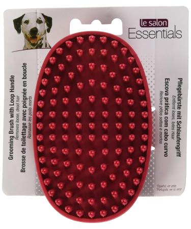 LVGOO LeSalon Essentials Grooming Brush for Dogs - Red | International Shipping Available - Buy Online on GoSupps.com