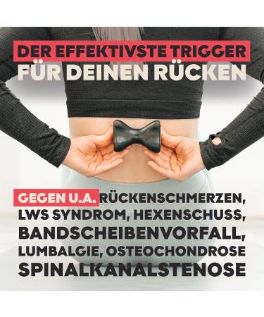 TMX Para-Back Triggers | Double Acupressure Trigger for Back Pain Relief | Made in Germany - Self-Treatment for Thoracic & Lumbar Spine Tension - Buy Online on GoSupps.com