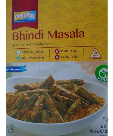 Ashoka Ready Meals Bhindi Masala 280 g (lot of 10)