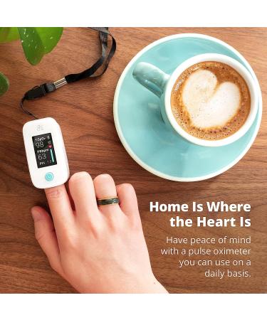 Greater Goods Premium Pulse Oximeter - Fingertip Monitor for Blood Oxygen Levels and Heartbeat | Hi-Def OLED Screen | Designed in St. Louis - Buy Online on GoSupps.com