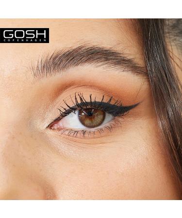 Gosh Matte Eyeliner in Intense Black | Creamy Soft Texture | High Opacity for Smokey Eyes | Vegan & Perfume-Free - 1 Piece - Buy Online on GoSupps.com