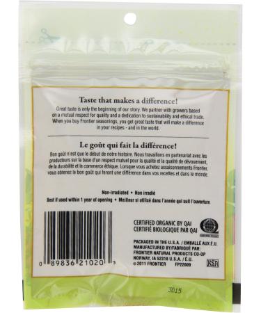 Frontier Natural Products Coop Bulk Cinnamon Powder Korintje Ground 3- Percent Oil Pouch French/English 30-Gram - Buy Online on GoSupps.com