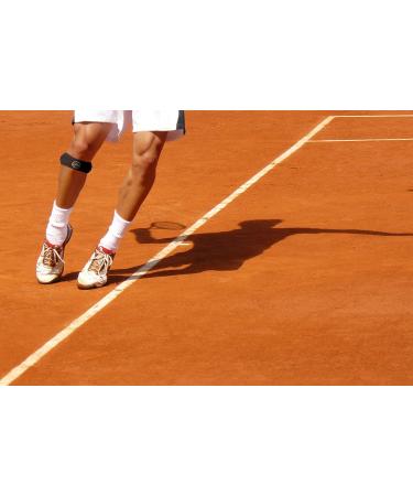 Doctor Developed Knee Patellar Brace SINGLE and Doctor Written Handbook - GUARANTEED relief for Arthritis Tendonitis Injury support Running & Weightlifting (Single Black) Single Black - Buy Online on GoSupps.com