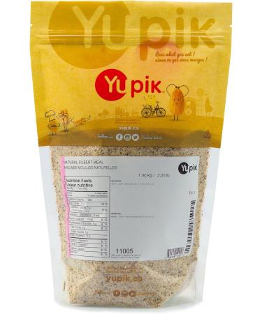 Yupik Hazelnut Meal 1 kg Kosher Gluten-Free Vegan Filberts Raw Hazelnut Flour Nut Powder Unsalted Unroasted Oil-Free Source of Fiber & Iron Perfect for Baking & Cooking 1 kg (Pack of 1) - Buy Online on GoSupps.com