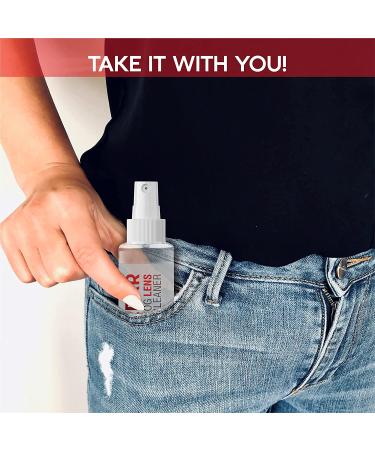 TRUCLEAR Anti Fog Lens Cleaner Spray for Glasses & Devices | Premium Eyeglass & Camera Cleaner - No Smudge, Easy to Use - Buy Online on GoSupps.com