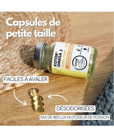 OMEGA 3 EPAX Pure Oil from Wild Fish - EPA DHA Highly Concentrated - Heart Brain and Vision Health - 60 Capsules - Odorless - Low Totox Index 3 - France - Buy Online on GoSupps.com