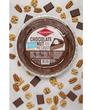 Diamond of California Pie Crust  Chocolate Nut  6 oz  12 Pack - Buy Online on GoSupps.com