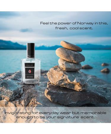 Geir Ness Eau de Parfum Spray for Men - Long Lasting Fresh Cool Scent - 3.4 oz - Norwegian Mountain Fragrance - 1 Pack - Buy Online on GoSupps.com