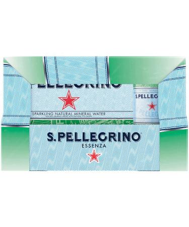 S.Pellegrino Sparkling Natural Mineral Water 11.15 Fl. Oz - Pack of 24 - Buy Online on GoSupps.com