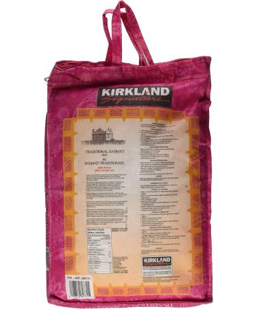 Kirkland Signature Traditional Basmati Rice 5 Kilogram - Buy Online on GoSupps.com