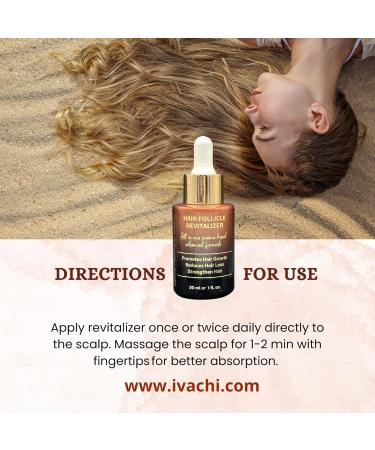 Hair Revitalizer - Ayurvedic Hair Growth Remedy | Fall Protection Nourishment & Moisturization | 10 Potent Oils | All Hair Types - 1 Fl. Oz - Buy Online on GoSupps.com