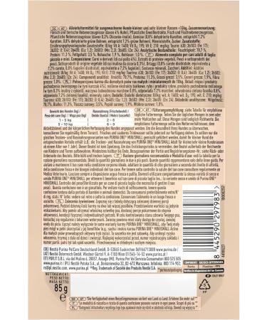 PURINA ONE Mini/S Wet Dog Food for Small Breeds Rich in Chicken and Vegetables 26 x 85 g 26 Cans - Buy Online on GoSupps.com