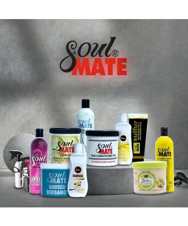 SOUL MATE Sulfur Anti-Dandruff Hair Cream with Menthol | Fast Relief & Scalp Treatment | Moisturizer for Dry Itchy Scalp | 5.9oz - Buy Online on GoSupps.com