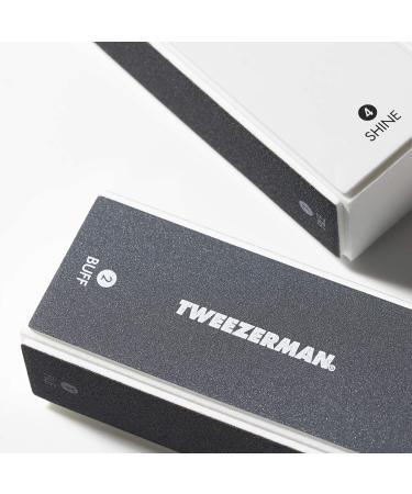 Tweezerman Black Nail Buff - 2 Pack | Professional Nail Buffer Set - Buy Online on GoSupps.com