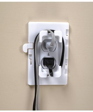 KidCO Outlet Plug Cover - White | Childproof Safety Socket Protectors - Buy Online on GoSupps.com