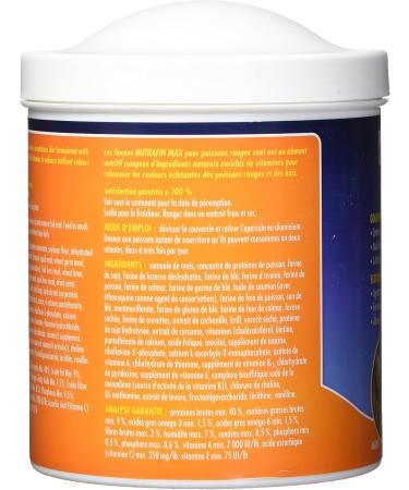 Nutrafin Max Goldfish Flakes 215g (7.58-Ounce) Mixed Color - Buy Online on GoSupps.com