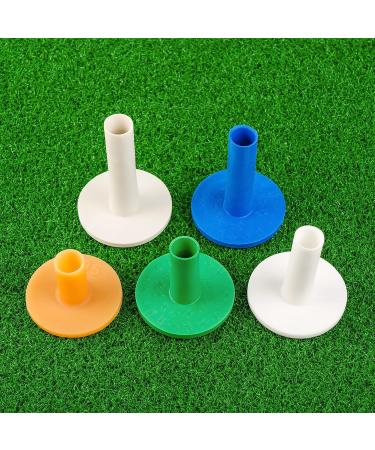 XMWangzi Golf Rubber Tees - 5 PCs for Driving, Putting, Chipping Practice | Suitable for Indoor & Outdoor Use with Golf Mats and Nets - Buy Online on GoSupps.com