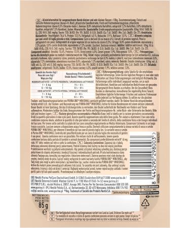 PURINA ONE Mini/S Active Wet Food for Small Dogs Rich in Beef and Vegetables 26 x 85 g 26 Cans - Buy Online on GoSupps.com