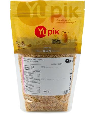 Yupik Dry Roasted Chopped Peanuts 1 kg 6 Count Kosher Gluten-Free Vegan Crunchy Diced Nuts Small Pieces No Skins Unsalted Oil-Free Nut Topping & Inclusion Ideal for Baking & Cooking 6 kg - Buy Online on GoSupps.com