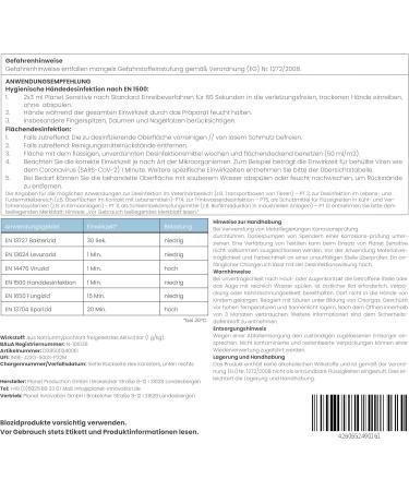 Buy Planet Sensitive - 10L Non-Alcoholic Disinfectant for Hands & Surfaces | Halal & Kosher | Effective Against Bacteria Viruses Mold & More - Buy Online on GoSupps.com