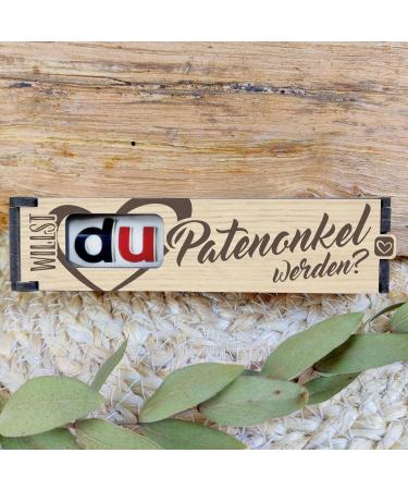 Unique Godfather Gift: Chocolate Bar Gift Box With Duplo - Ask 'Will You Be My Godfather ' - Buy Online on GoSupps.com