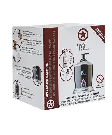 Wahl Professional '19 Hot Lather Machine - Model 68908 | Barber Quality Dispenser for Stylists - Buy Online on GoSupps.com