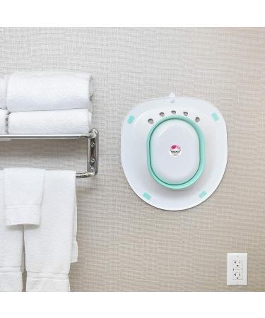 Sitz Bath for Hemorrhoids and Postpartum Recovery - Foldable Mint Soaking Tub for Pregnant Patients - Buy Online on GoSupps.com