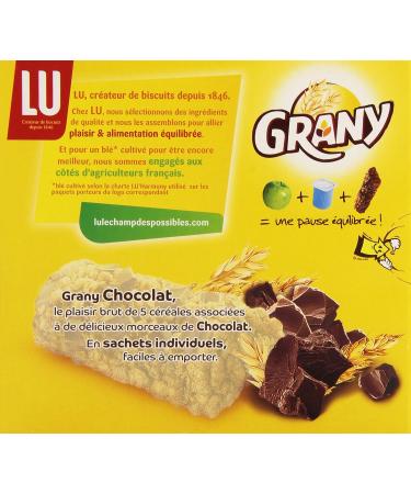 LU Grany 6 Individual Bars 5 Chocolate Cereals 125 g - Buy Online on GoSupps.com