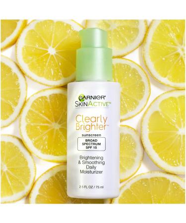 Garnier SkinCare Active SPF 15 Face Moisturizer with Vitamin C - Clearly Brighter 2.5 fl. oz - International Shipping Available - Buy Online on GoSupps.com