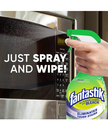 Fantastik All Purpose Cleaner and Disinfectant Spray with Bleach Bathroom and Kitchen Cleaner to Eliminate Tough Stains 650mL 650 ml (Pack of 1) - Buy Online on GoSupps.com